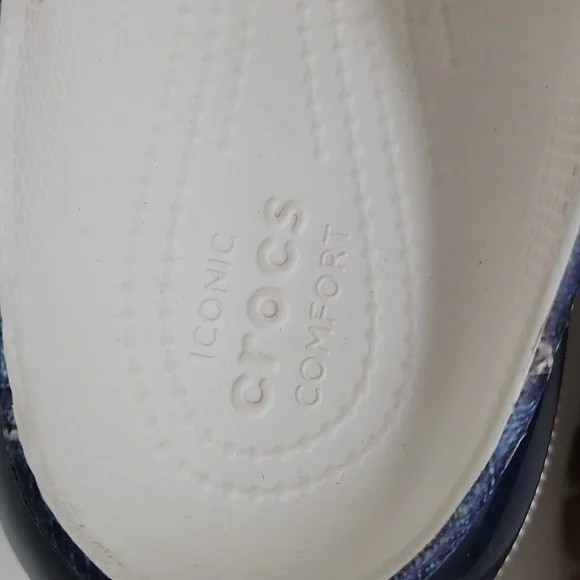 Mega Crush Denim Clog Crocs Classic Women’s - Picture 13 of 13
